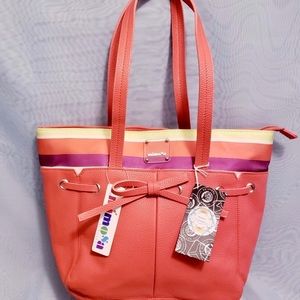 NWT  Beautiful Leather Rossetti Tote